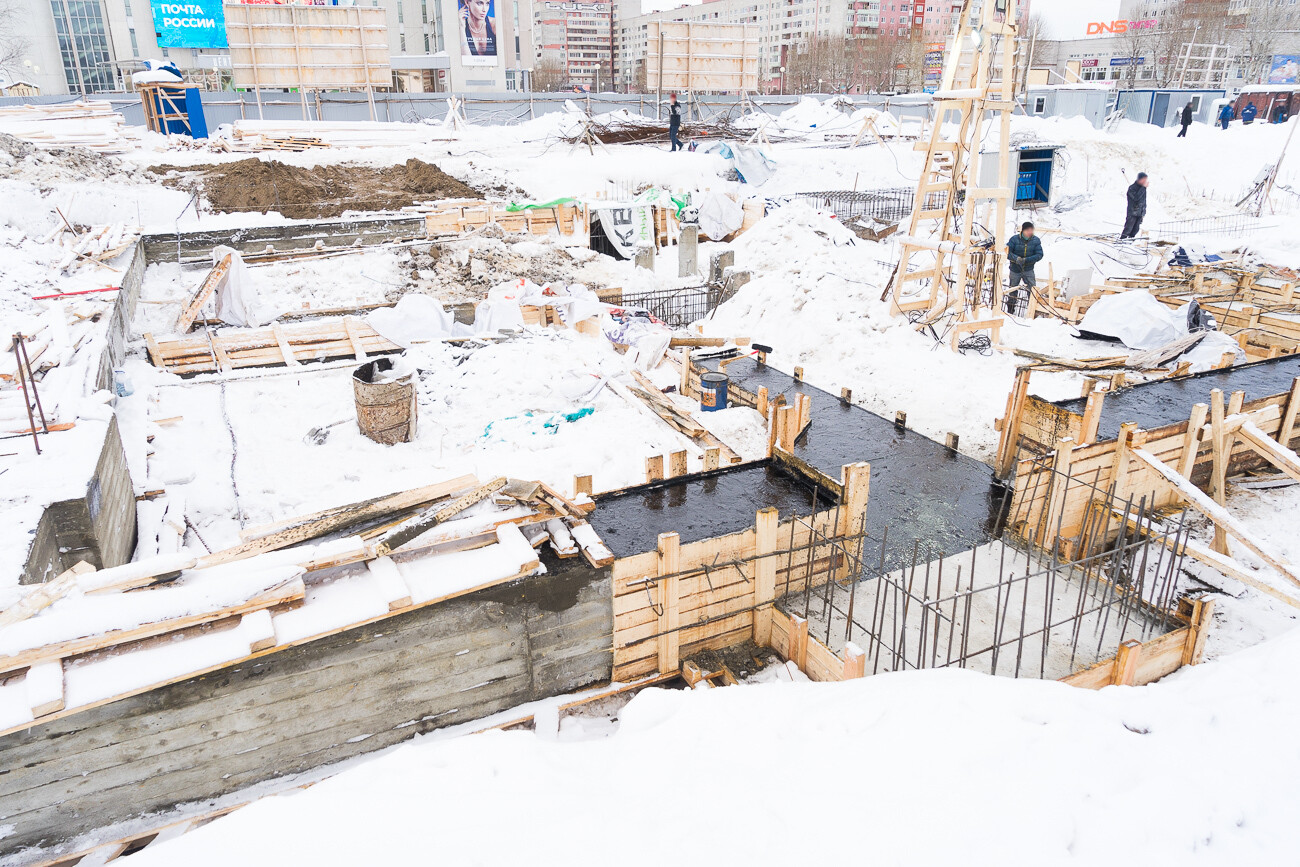 Группа Аквилон продолжает строительство в Северодвинске ЖК «Квартал 100» и ЖК «АКВИЛONLINE» 
